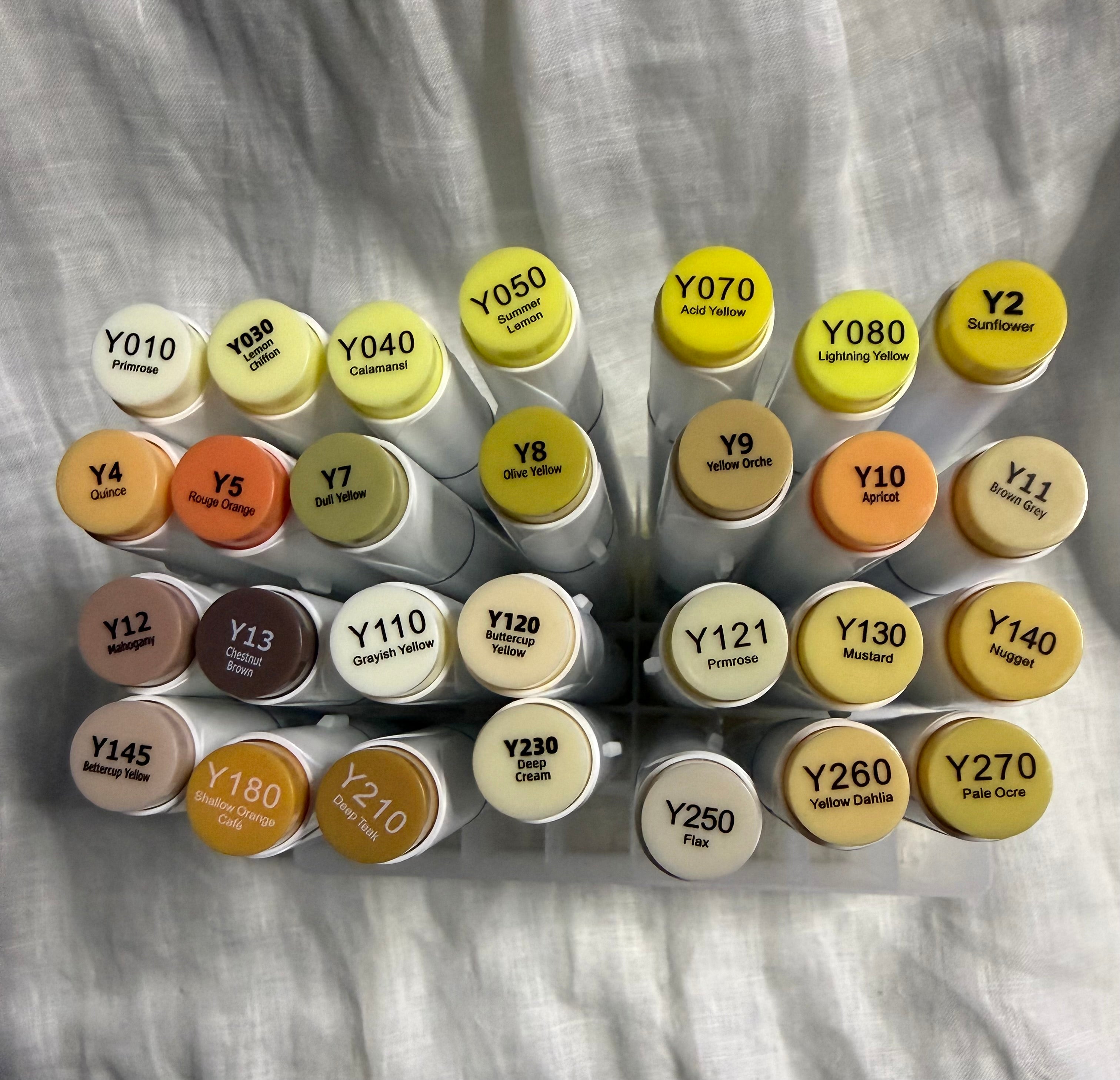 Bianyo Build Your Own 36 Favorite Colors Brush Marker Set