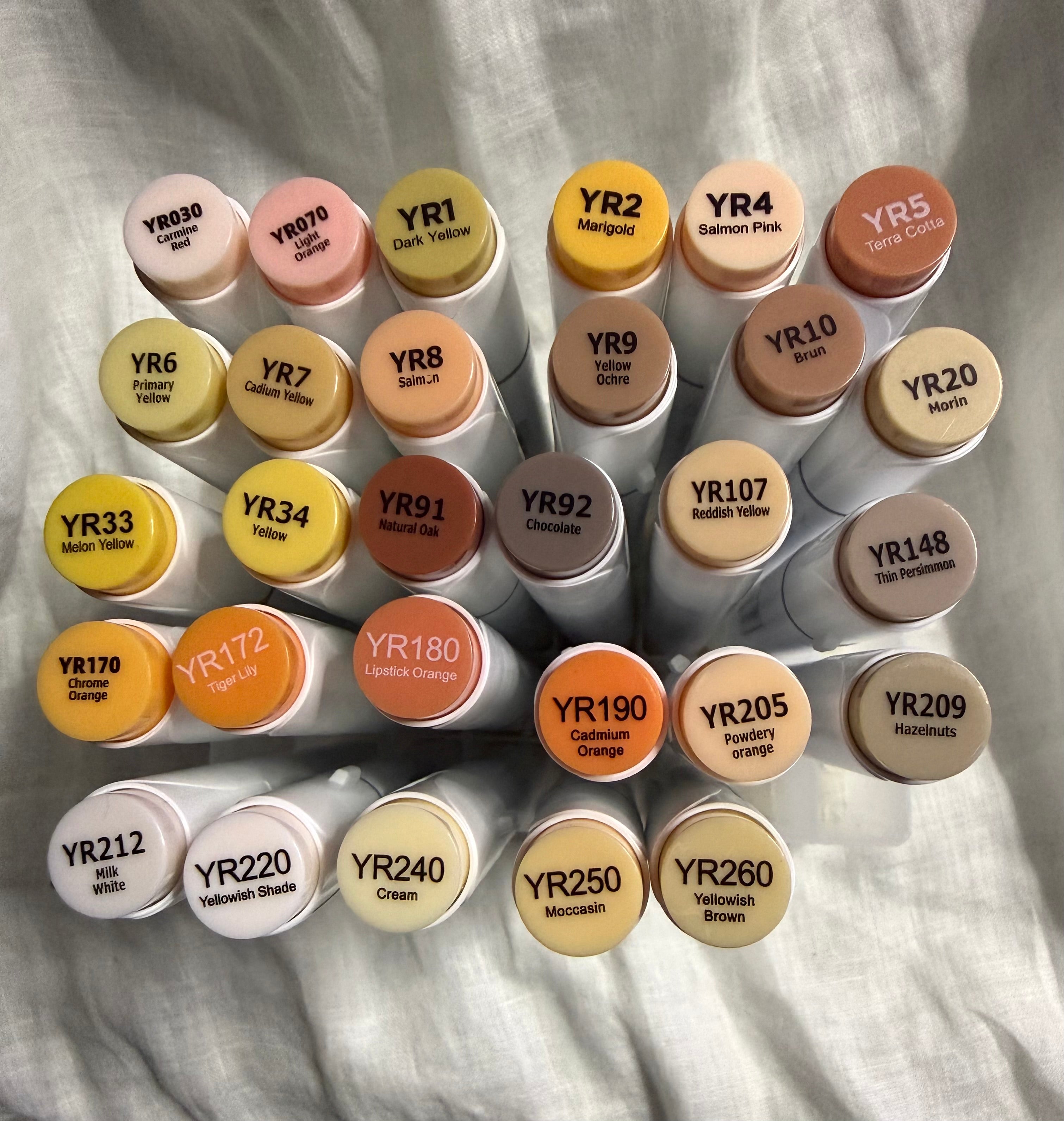 Bianyo Build Your Own 36 Favorite Colors Brush Marker Set
