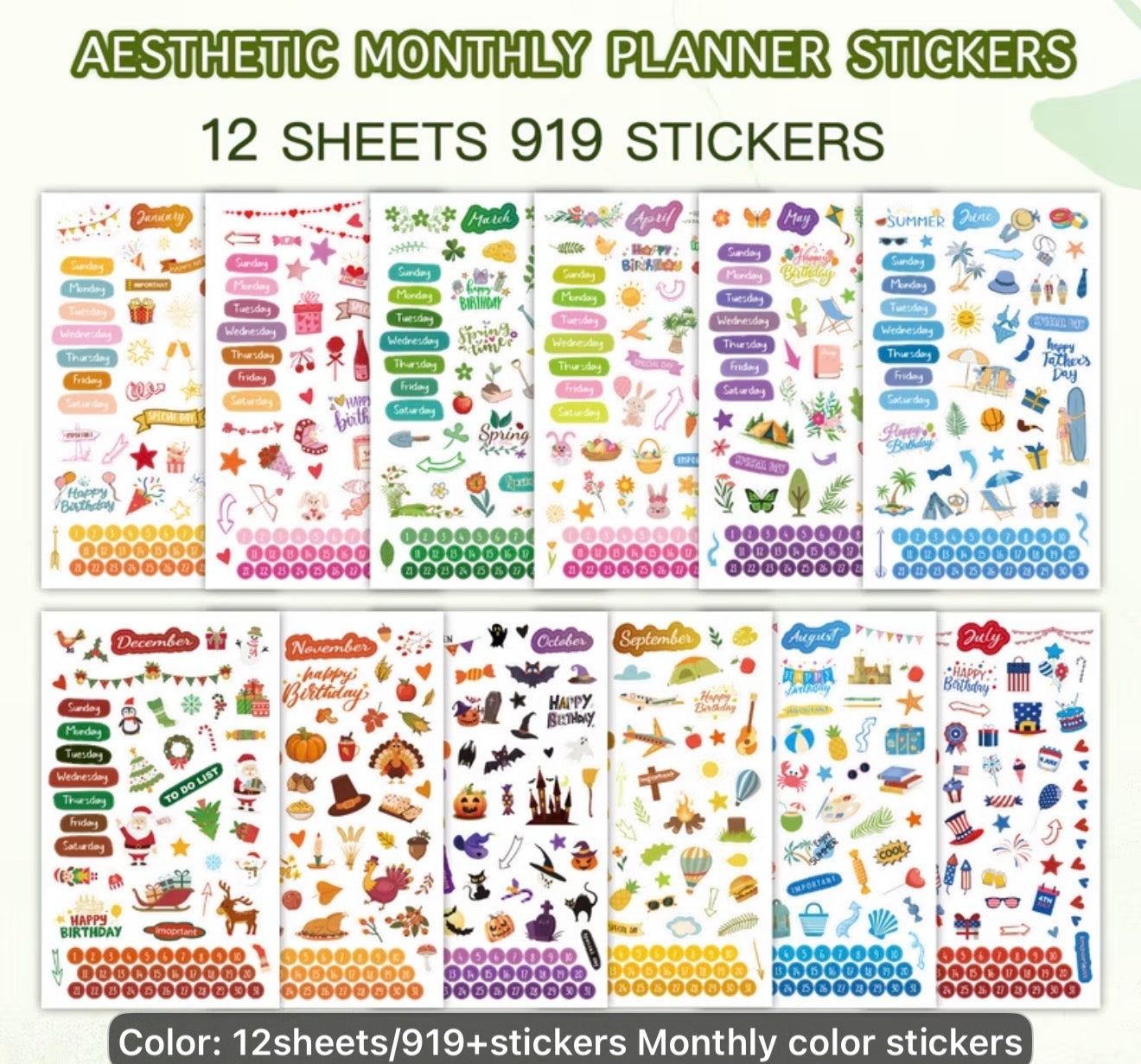 Planner Accessory Pack