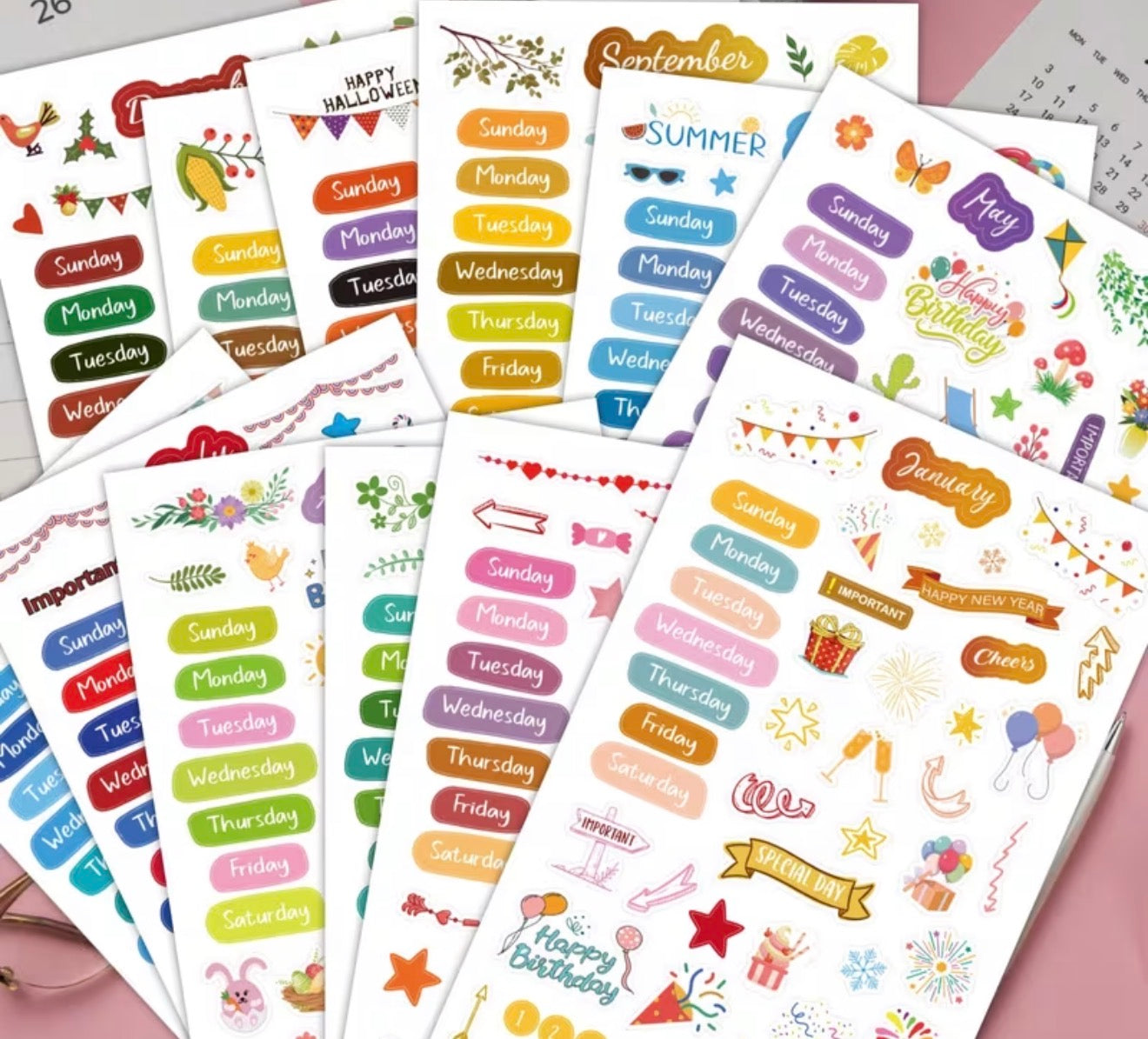 Planner Accessory Pack