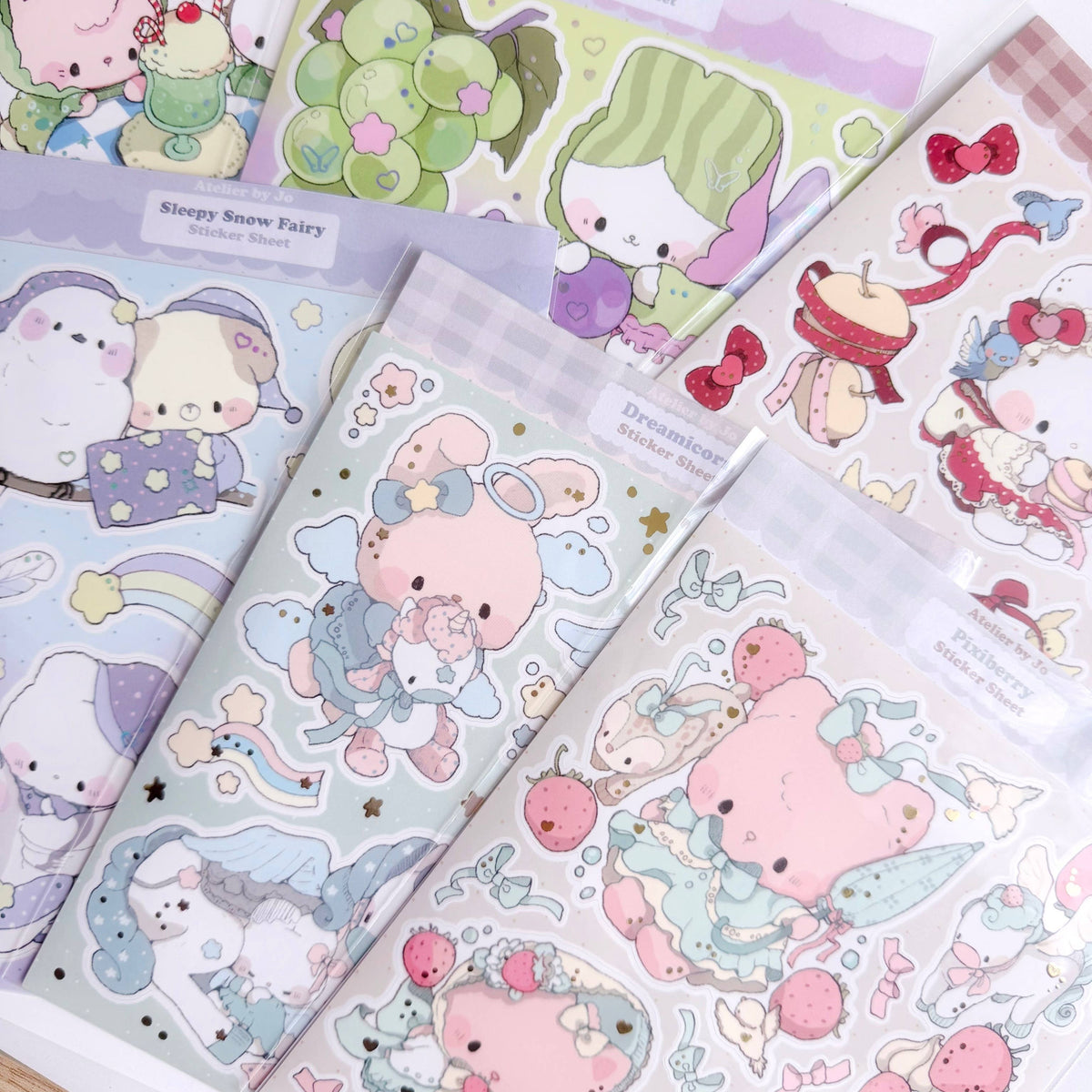 Dreamicorn: Large Illustrative Sticker Sheet